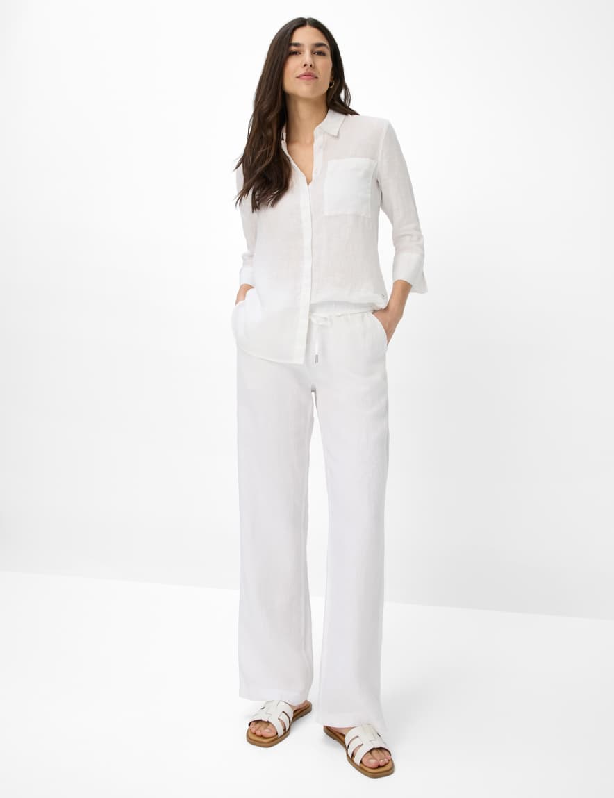Eurex By Brax Women's Fashion Blouses Style VICKI White ➜ - Buy At Brax