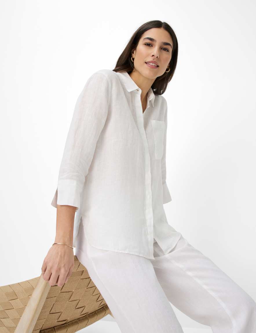 Eurex By Brax Women's Fashion Blouses Style VICKI White ➜ - Buy At Brax