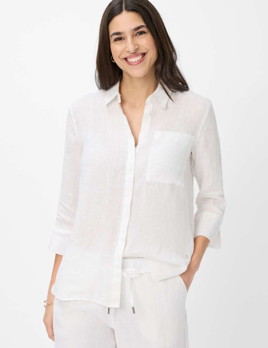 eurex by brax Women's fashion Blouses Style VICKI White ➜ - buy at Brax