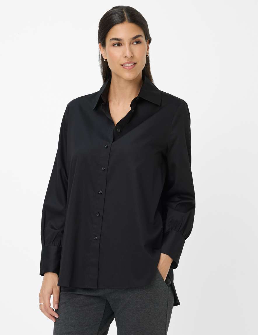 eurex by brax Women's fashion Blouses Style VIKI Black ➜ - buy at Brax