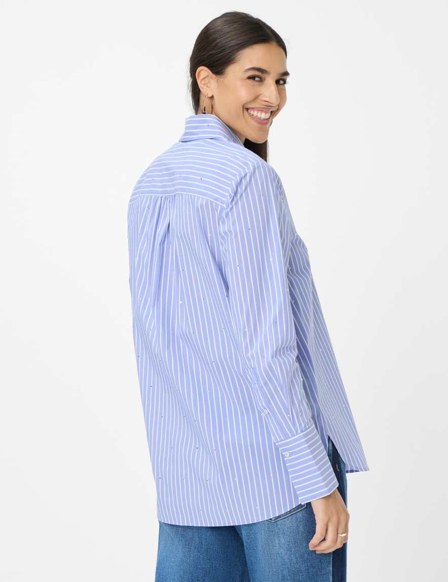 eurex By Brax Women's Fashion Blouses Style VIKI Purple ➜ - Buy At Brax