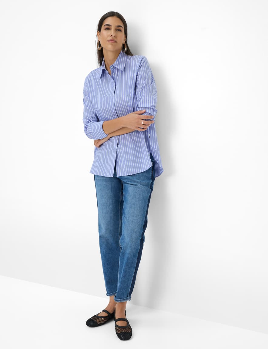 eurex By Brax Women's Fashion Blouses Style VIKI Purple ➜ - Buy At Brax