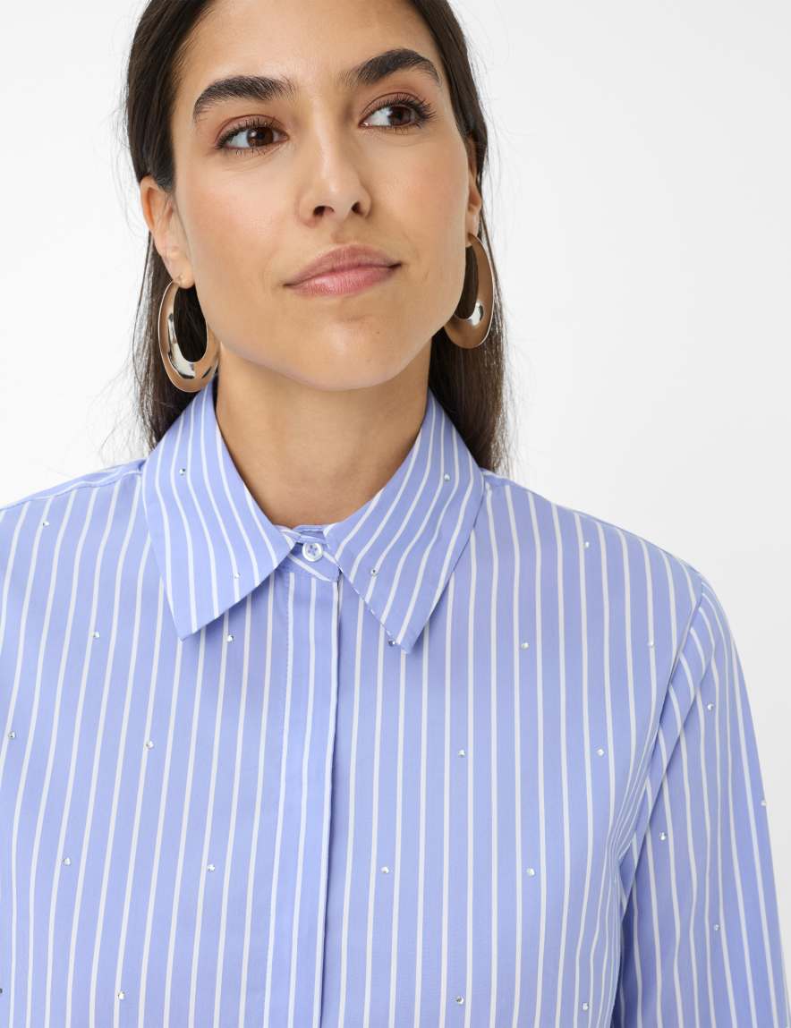 eurex By Brax Women's Fashion Blouses Style VIKI Purple ➜ - Buy At Brax