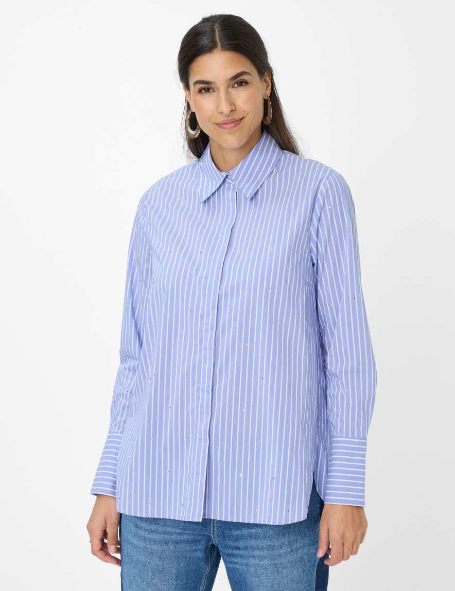 eurex by brax Women's fashion Blouses Style VIKI Purple ➜ - buy at Brax
