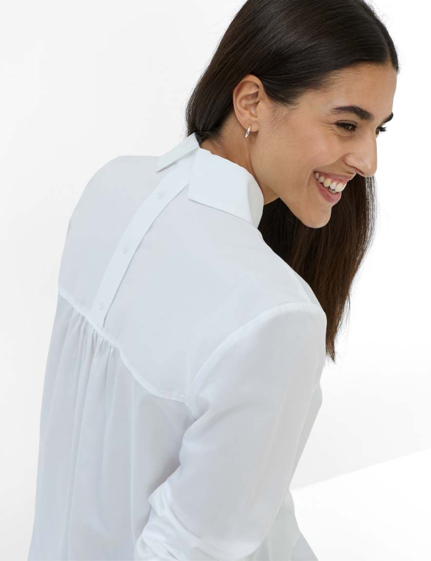 Eurex By Brax Women's Fashion Blouses Style VIKI White ➜ - Buy At Brax