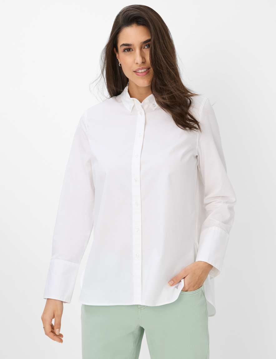 eurex by brax Women's fashion Blouses Style VIKI White ➜ - buy at Brax