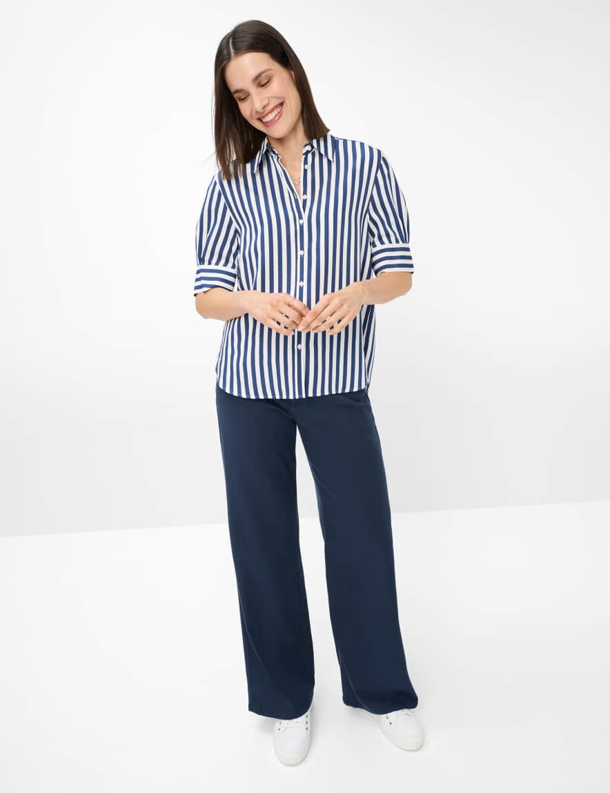 Eurex By Brax Women's Fashion Blouses Style VILLY Dark Blue