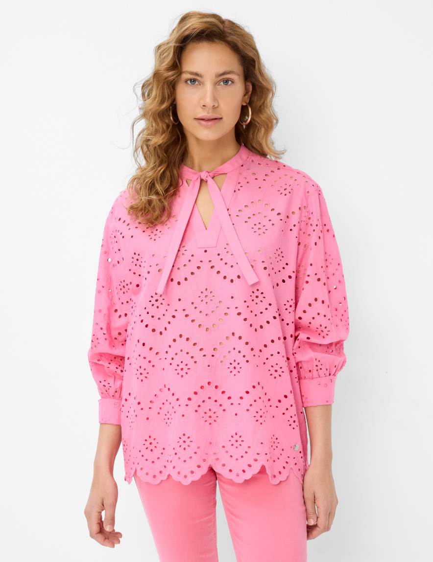 eurex by brax Women's fashion Blouses Style VIV Pink ➜ - buy now at Brax