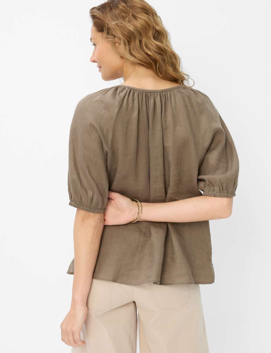 Eurex By Brax Women's Fashion Blouses Style VIVA Green - Olive