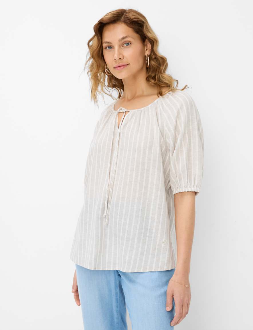 eurex by brax Women's fashion Blouses Style VIVA Light Beige