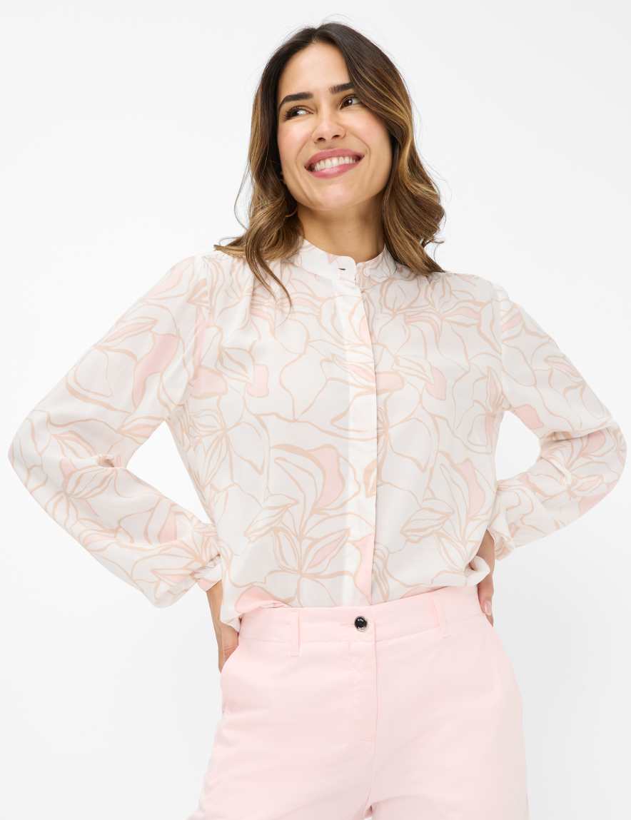 eurex by brax Women's fashion Blouses Style VIVI Cream White