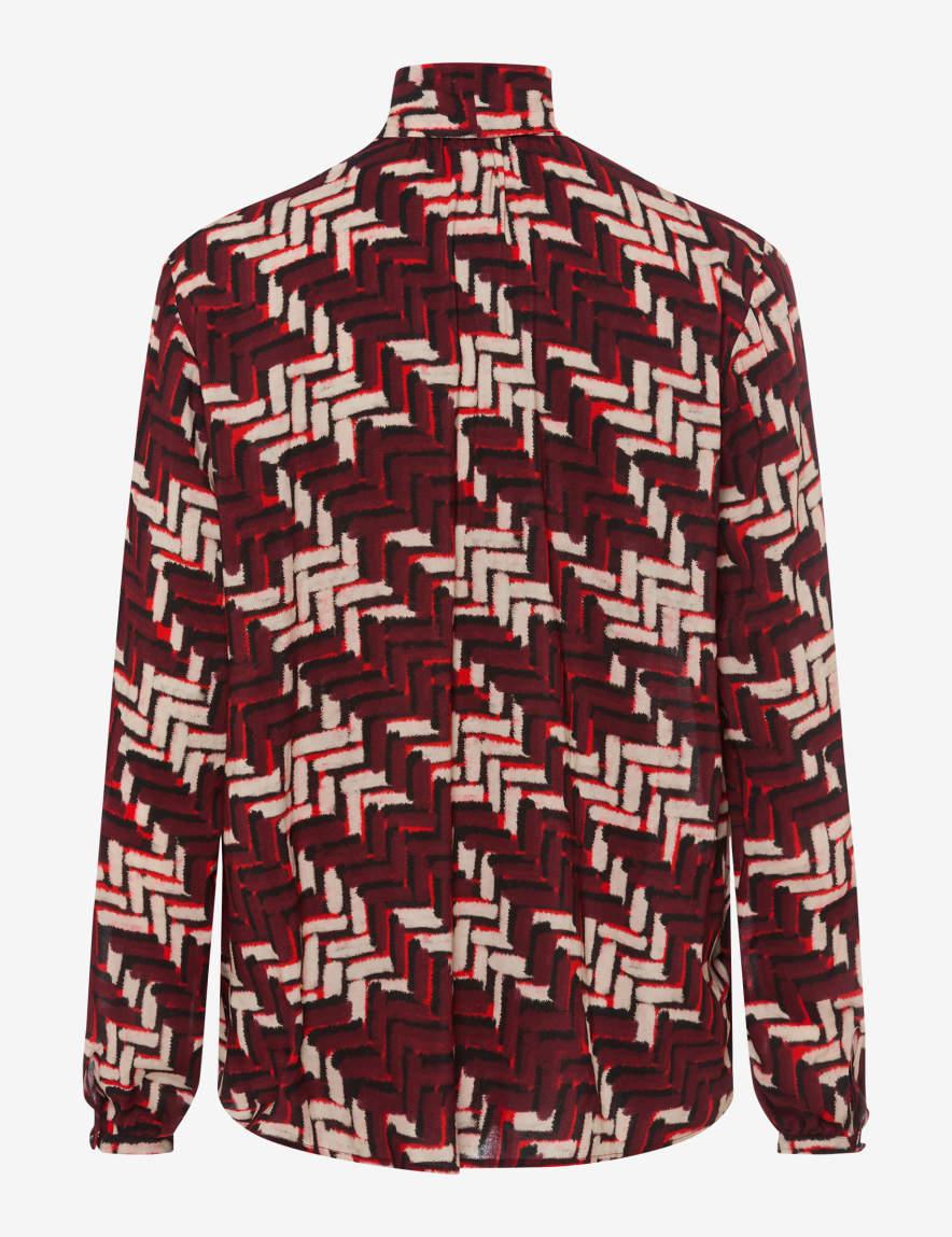 Eurex By Brax Women's Fashion Blouses Style VIVI Light Red