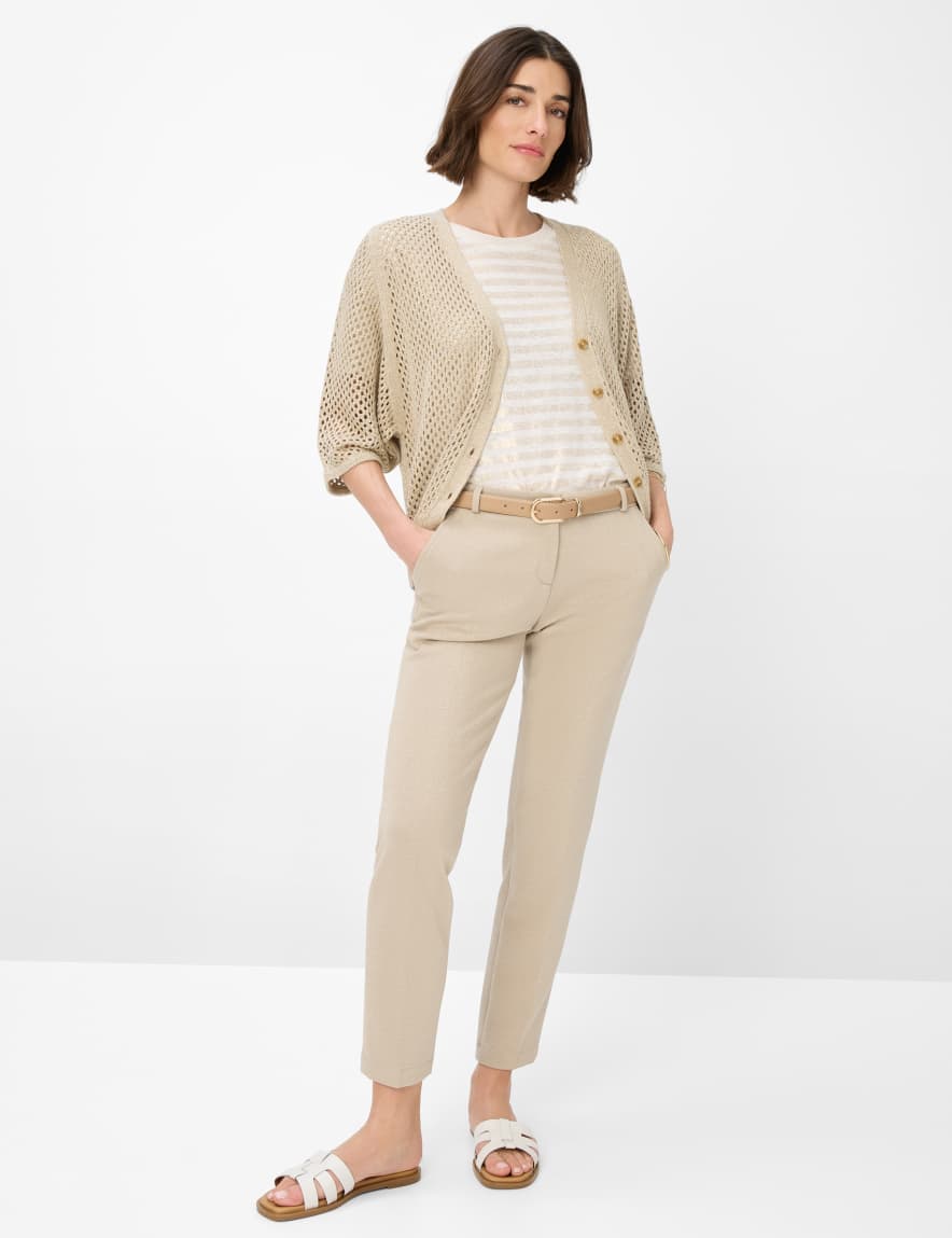 Eurex By Brax Women's Fashion Cardigans Style ALICE Beige ➜ - Buy At Brax
