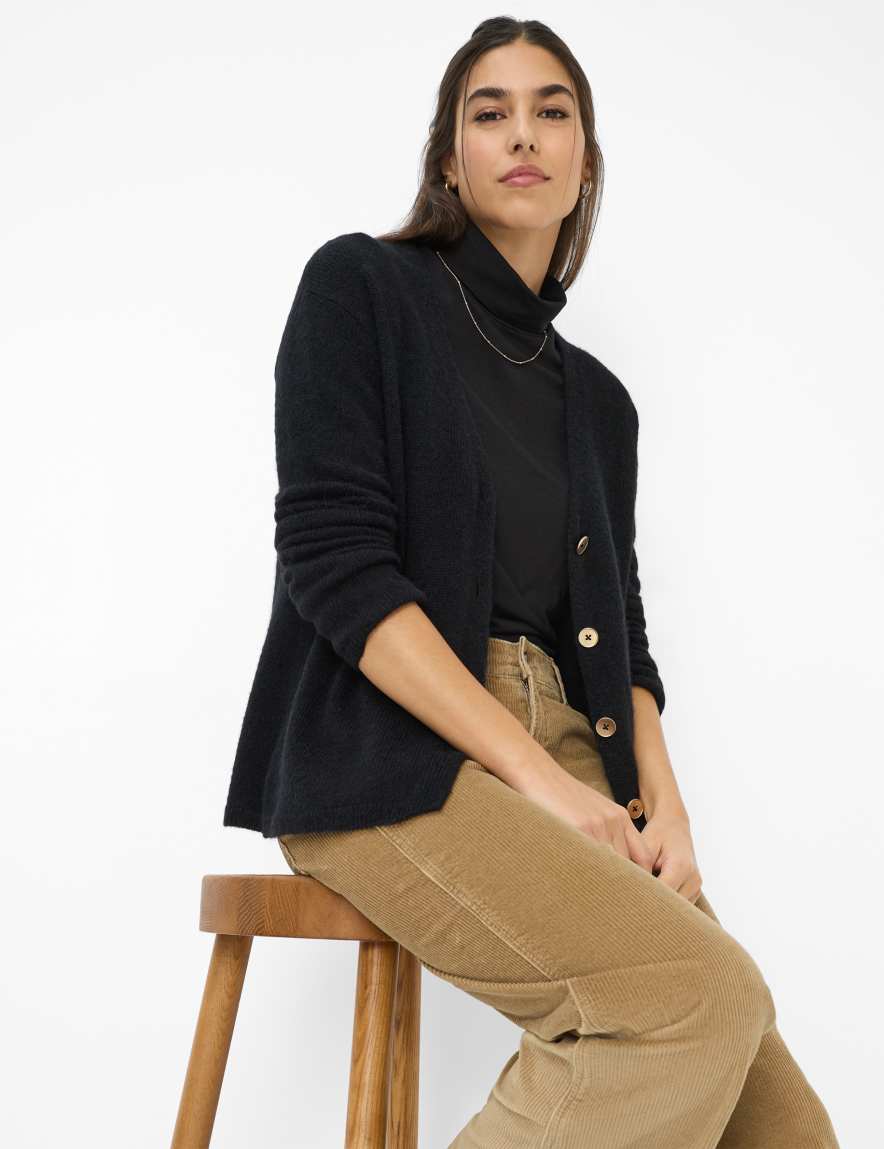 Eurex By Brax Women's Fashion Cardigans Style ALICIA Black