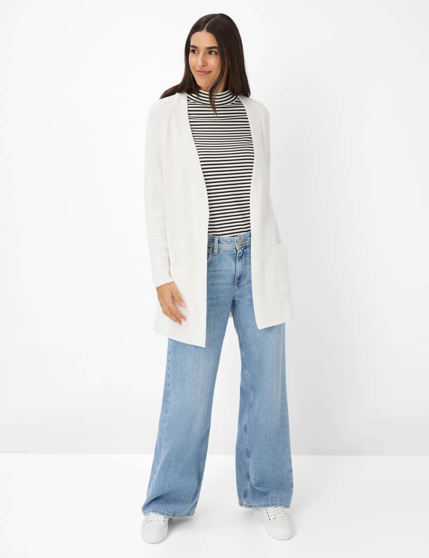 Eurex By Brax Women's Fashion Cardigans Style AMANDA Cream White