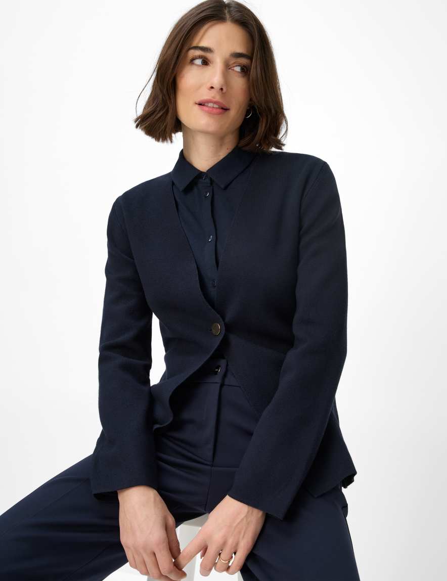 Eurex By Brax Women's Fashion Cardigans Style AMANDA Dark Blue