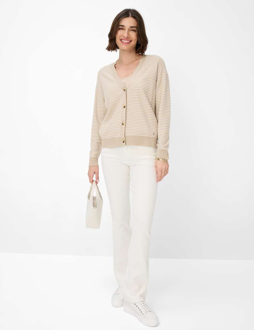 Eurex By Brax Women's Fashion Cardigans Style ANIQUE Beige