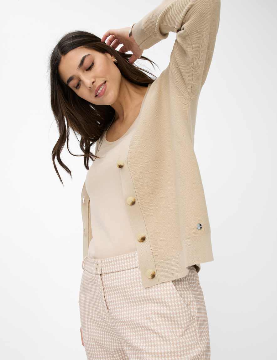 Eurex By Brax Women's Fashion Cardigans Style ANIQUE Beige