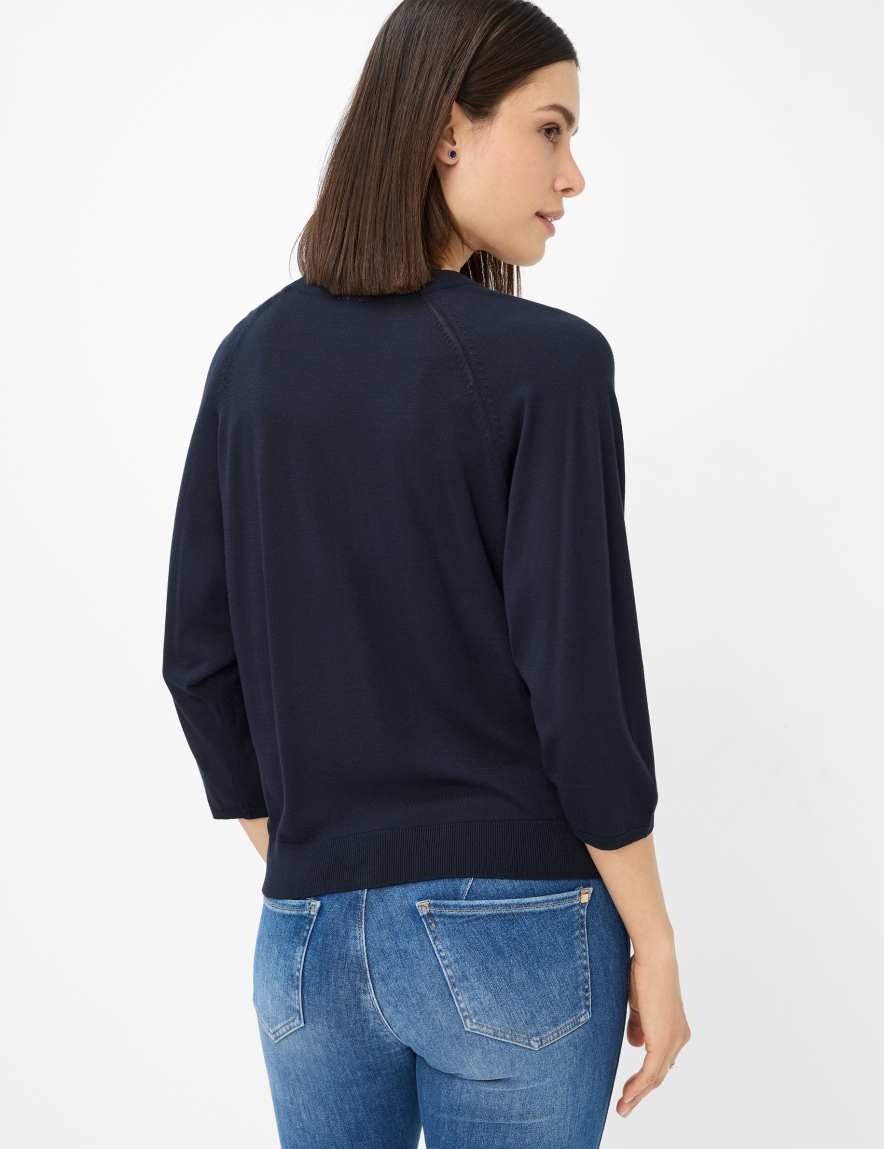 Eurex By Brax Women's Fashion Cardigans Style ANIQUE Dark Blue