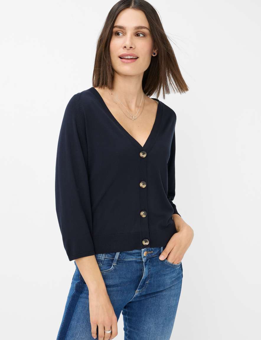 eurex by brax Women's fashion Cardigans Style ANIQUE Dark Blue
