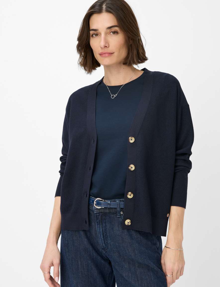 eurex by brax Women's fashion Cardigans Style ANIQUE Dark Blue