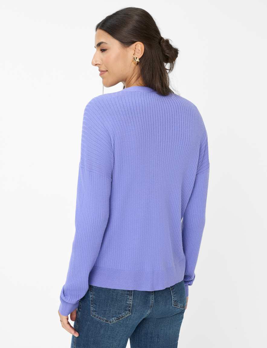 Eurex By Brax Women's Fashion Cardigans Style ANIQUE Purple