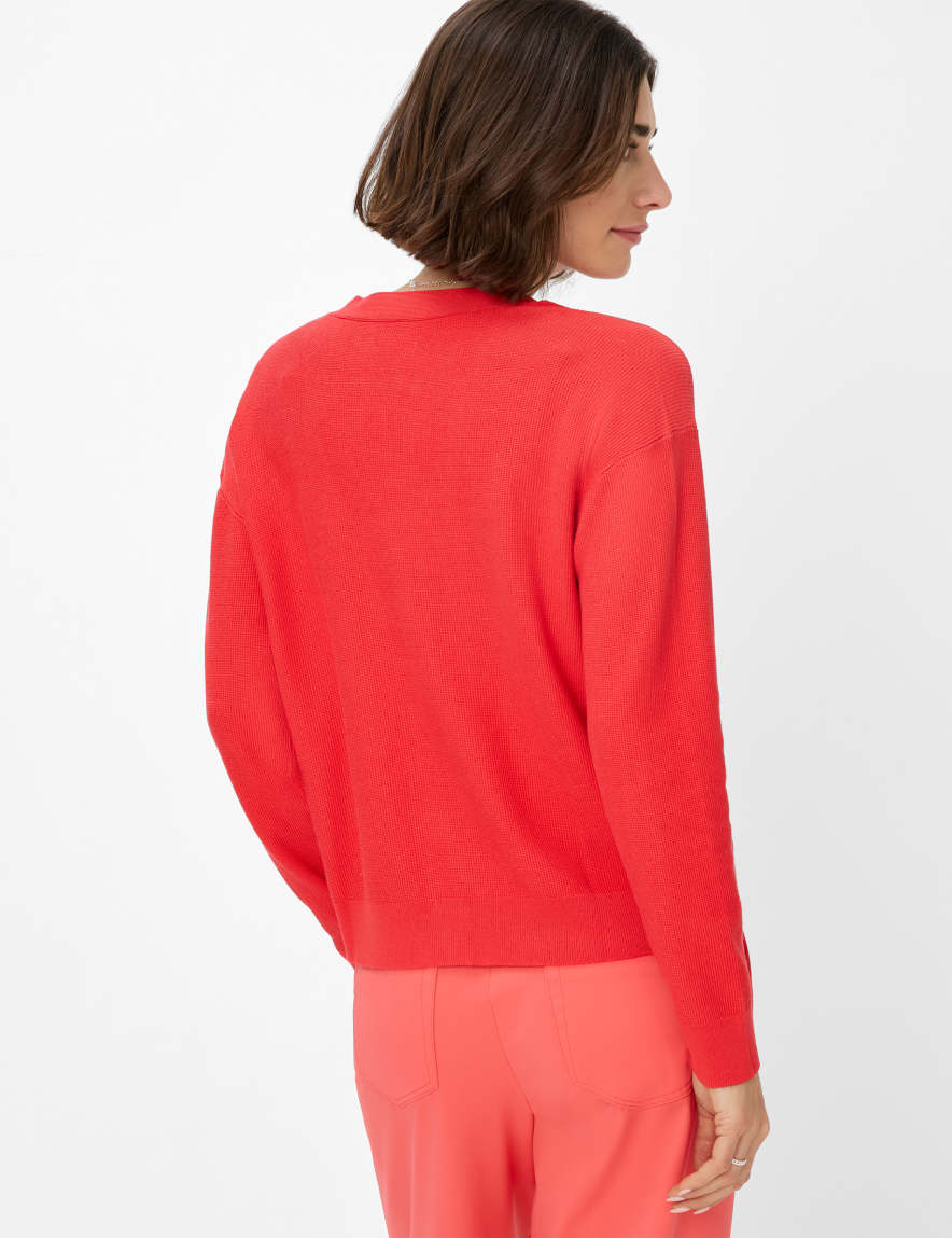 Eurex By Brax Women's Fashion Cardigans Style ANIQUE Red ➜ - Buy At Brax