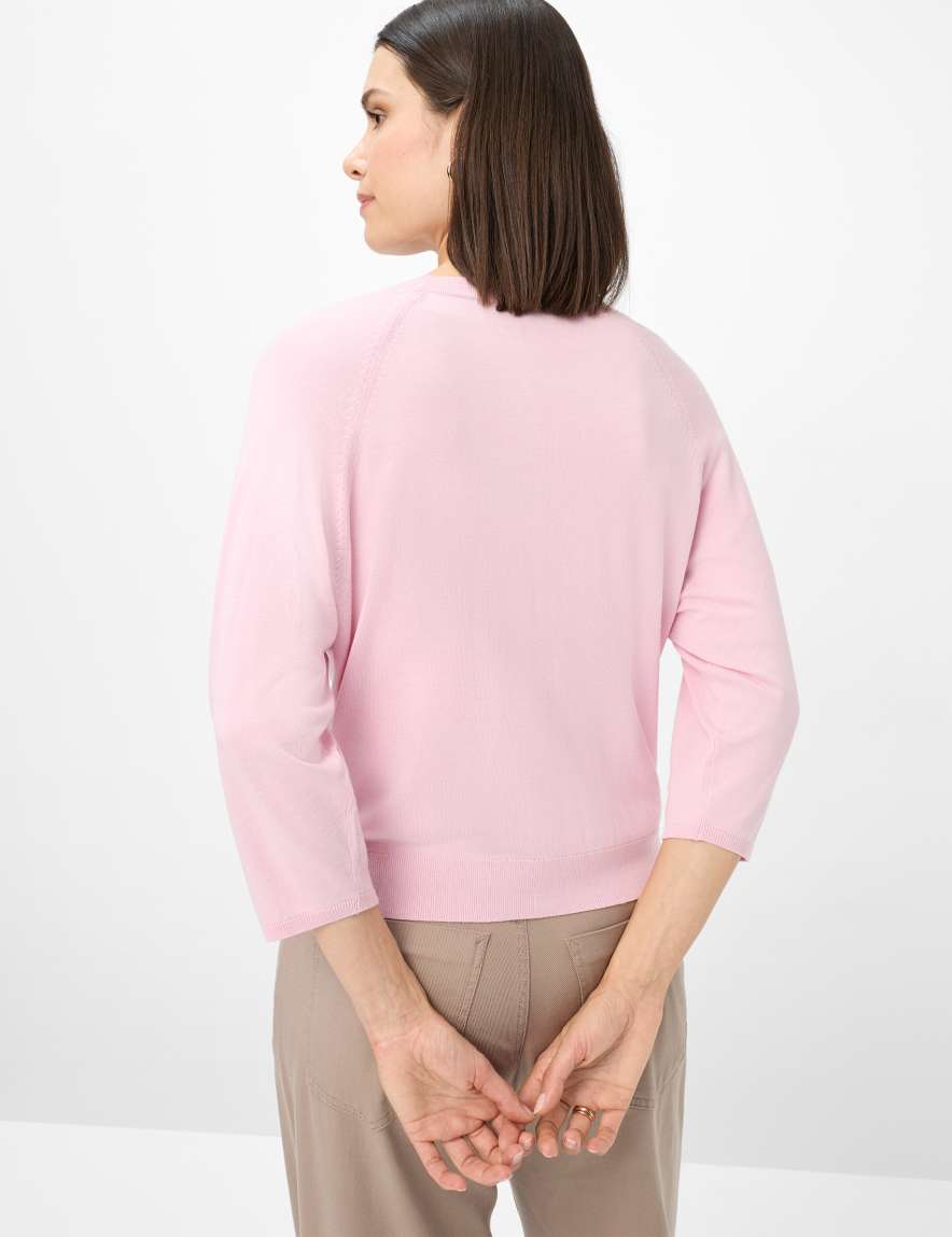 Eurex By Brax Women's Fashion Cardigans Style ANIQUE Rose ➜ - Buy At Brax