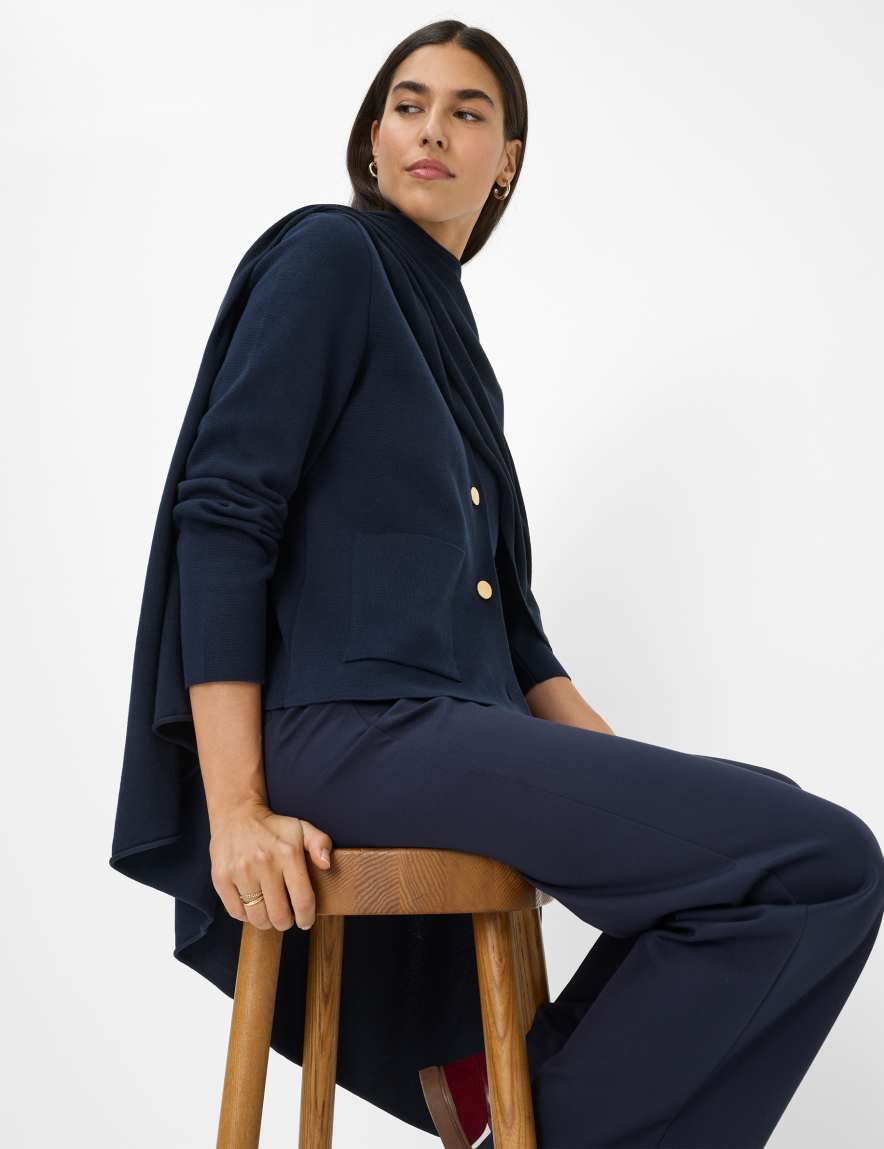 Eurex By Brax Women's Fashion Cardigans Style ANN Dark Blue