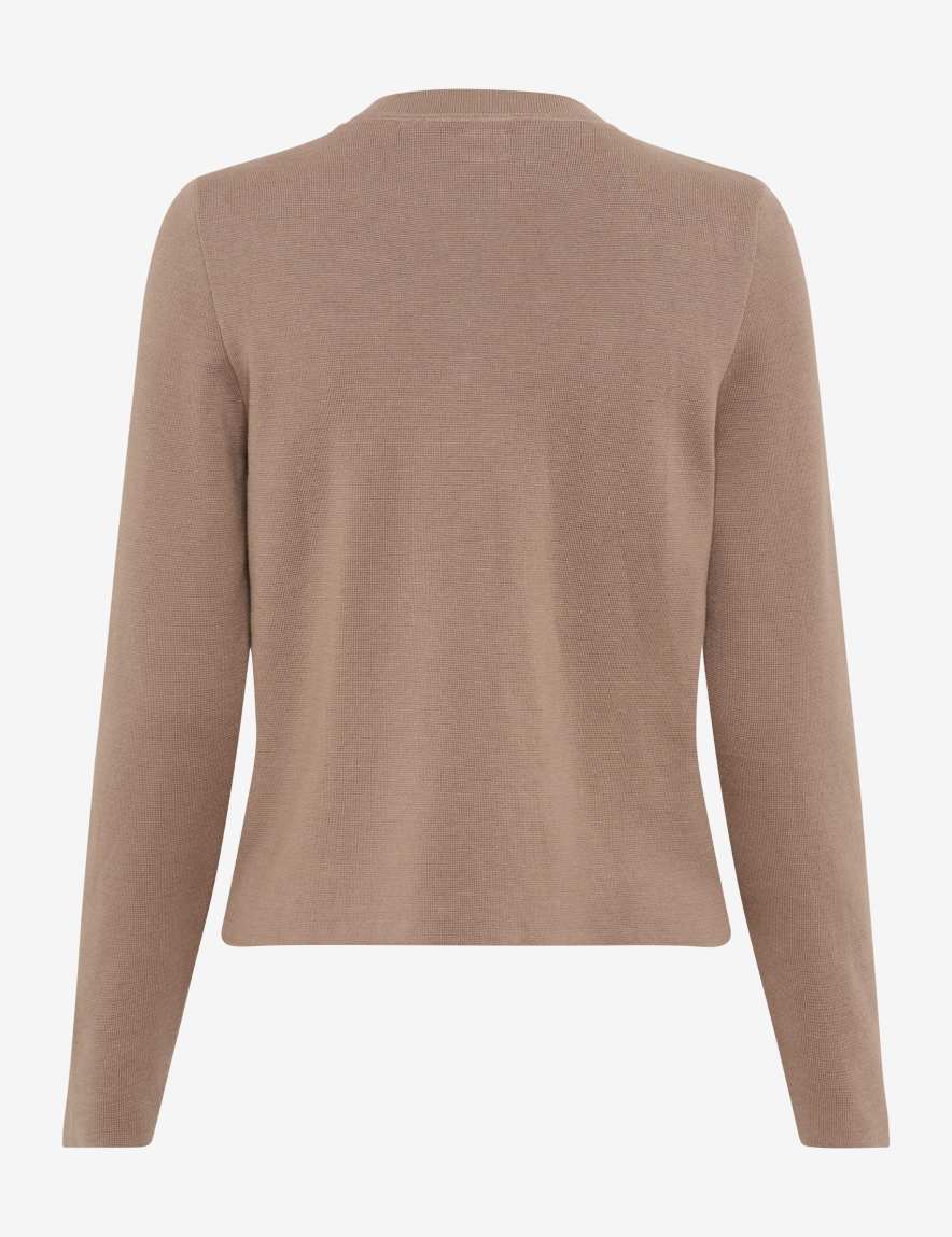 Eurex By Brax Women's Fashion Cardigans Style ANN Light Brown