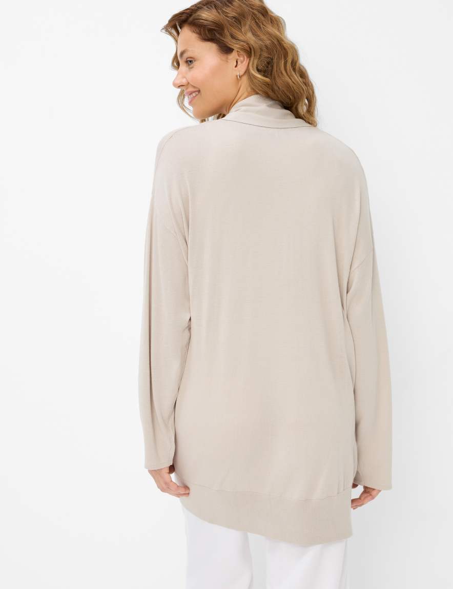 Eurex By Brax Women's Fashion Cardigans Style TAYLOR Light Beige