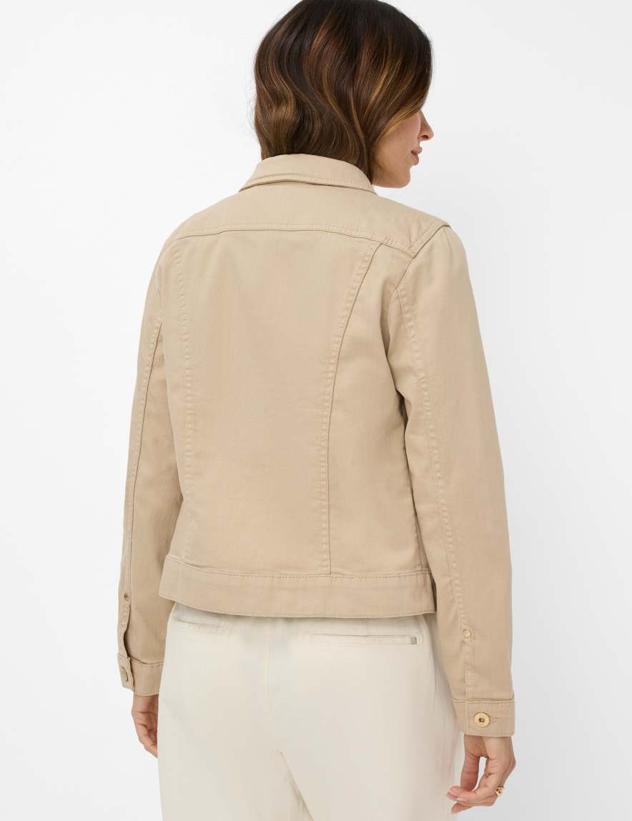 Eurex By Brax Women's Fashion Jackets Style MIAMI Denim Beige