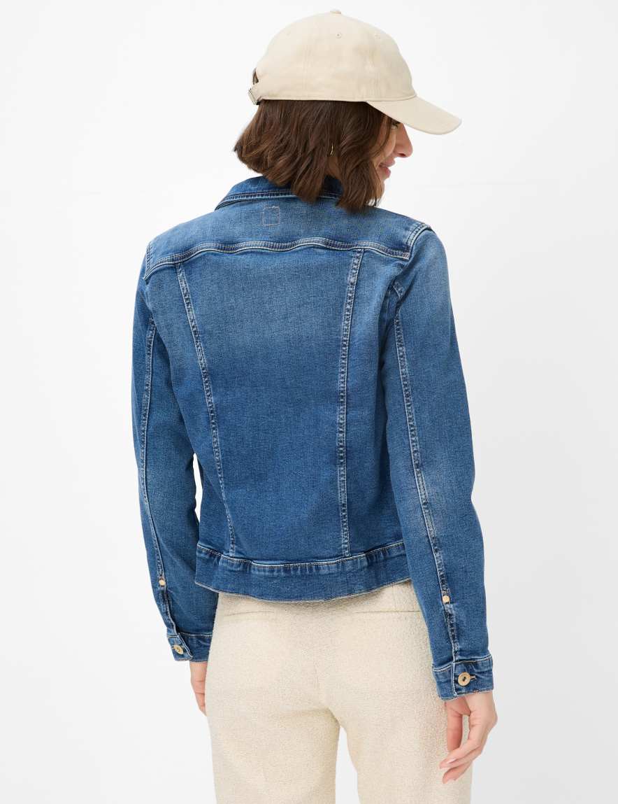 Eurex By Brax Women's Fashion Jackets Style MIAMI Denim Blue