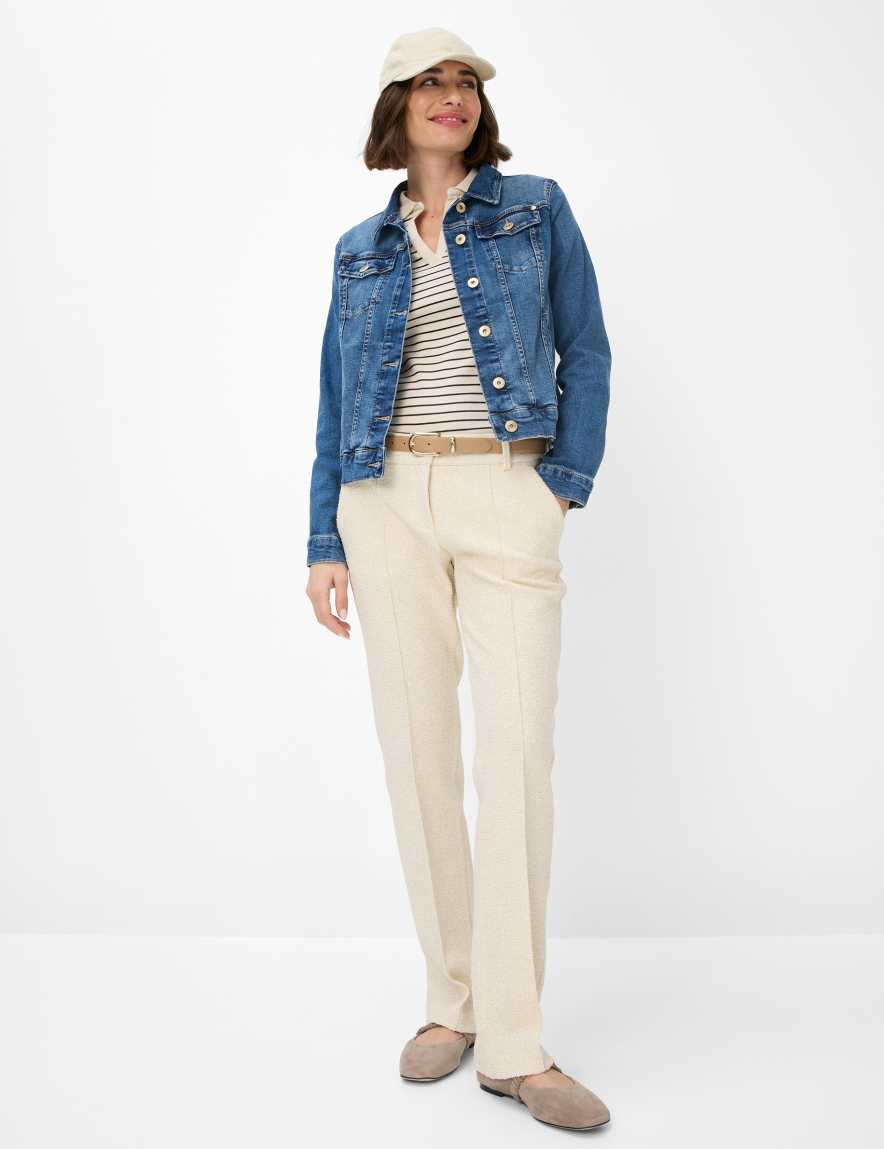 Eurex By Brax Women's Fashion Jackets Style MIAMI Denim Blue