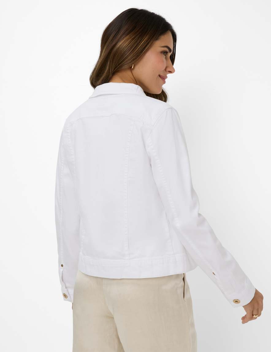 Eurex By Brax Women's Fashion Jackets Style MIAMI White ➜ - Buy At Brax
