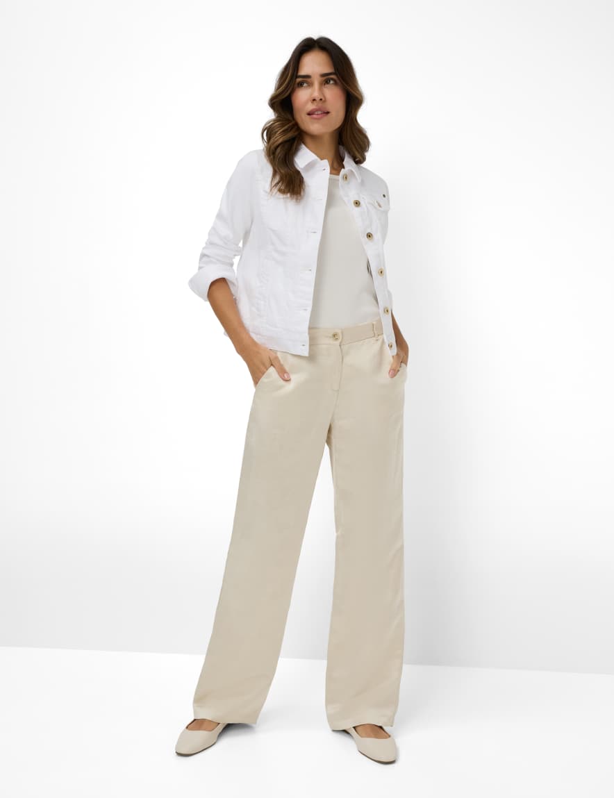 Eurex By Brax Women's Fashion Jackets Style MIAMI White ➜ - Buy At Brax