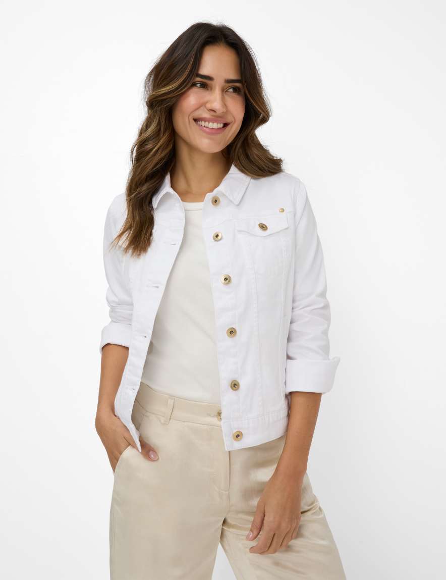 eurex by brax Women's fashion Jackets Style MIAMI White ➜ - buy at Brax