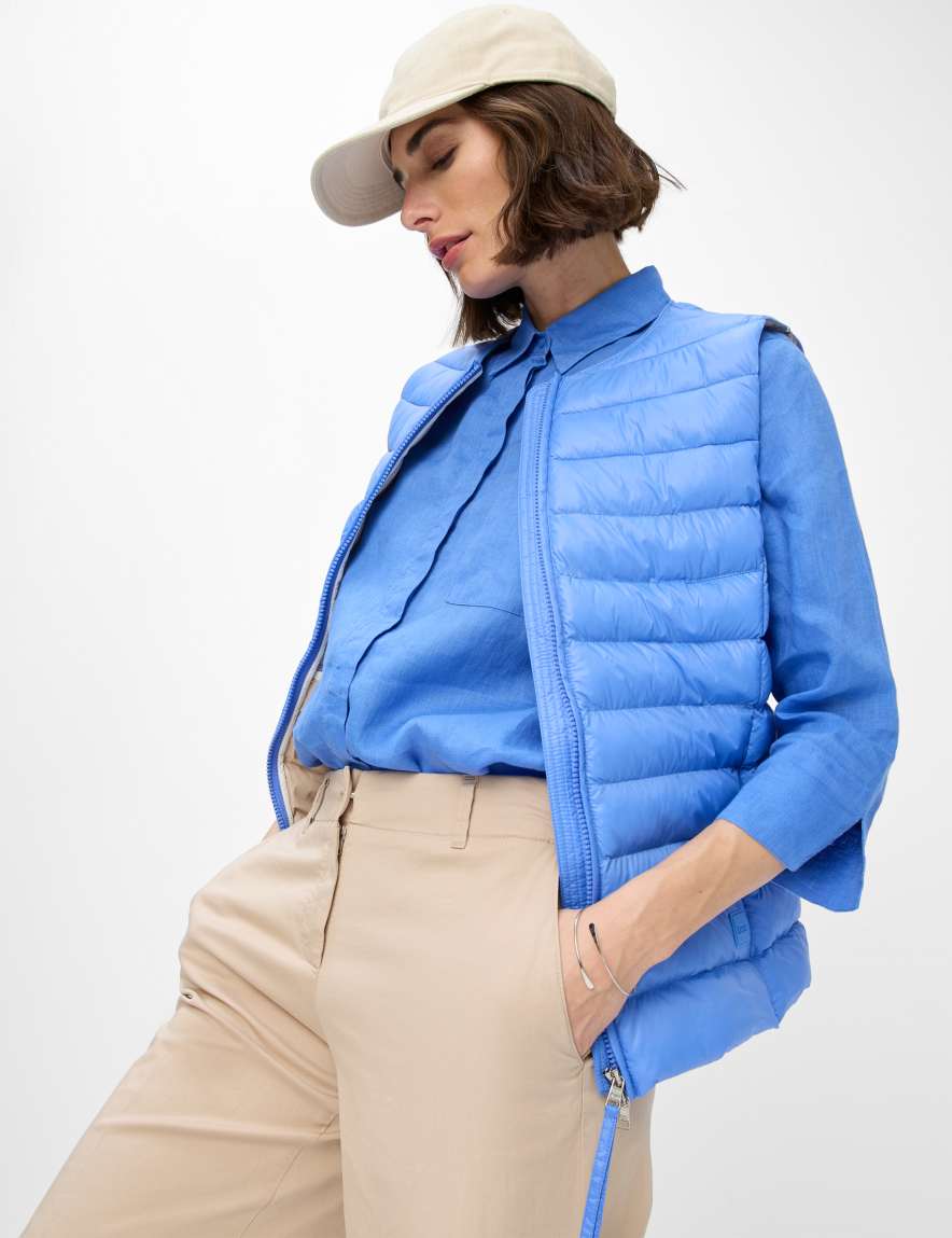 Eurex By Brax Women's Fashion Jackets Style MUNICH Blue ➜ - Buy At Brax