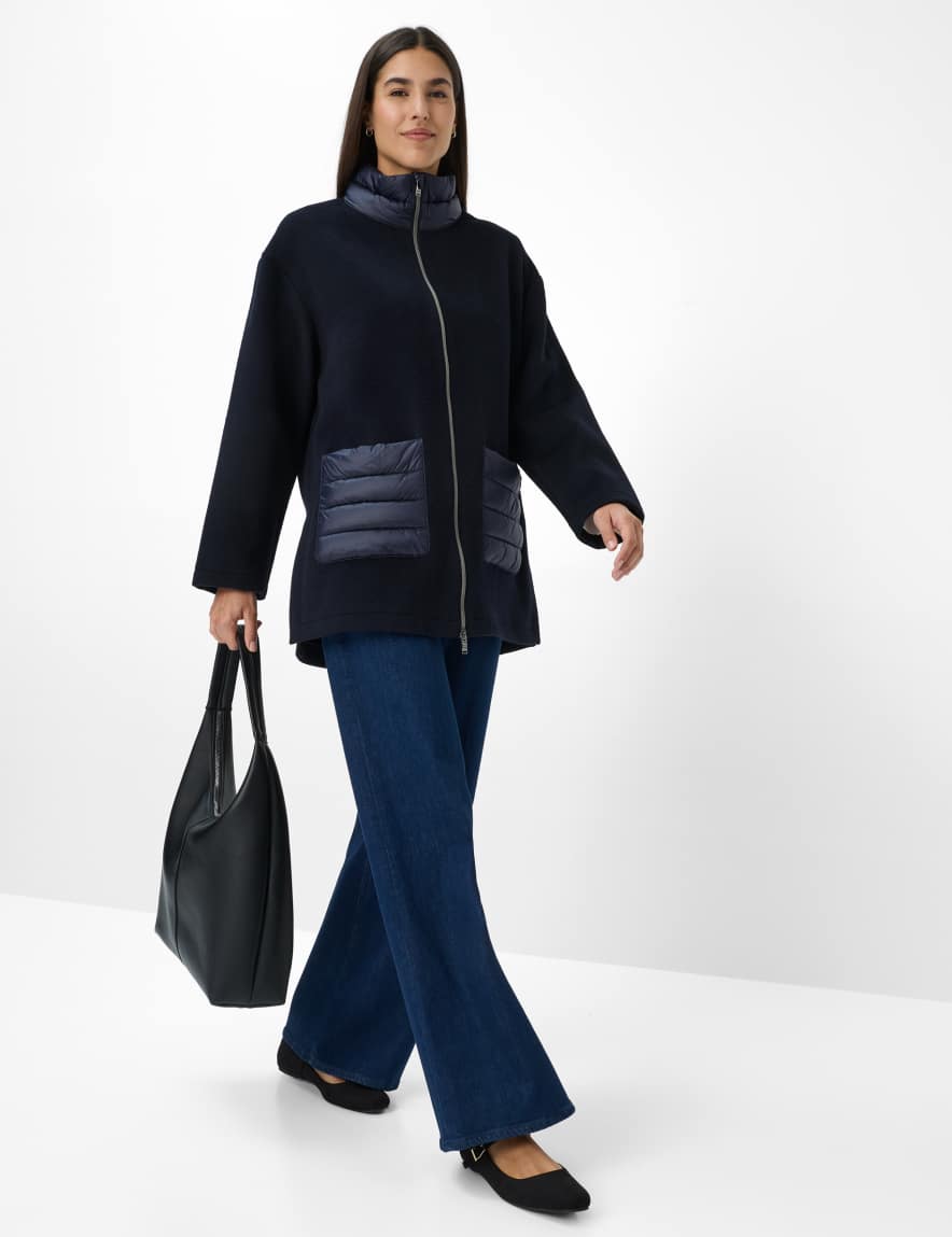 Eurex By Brax Women's Fashion Jackets Style OSAKA Dark Blue