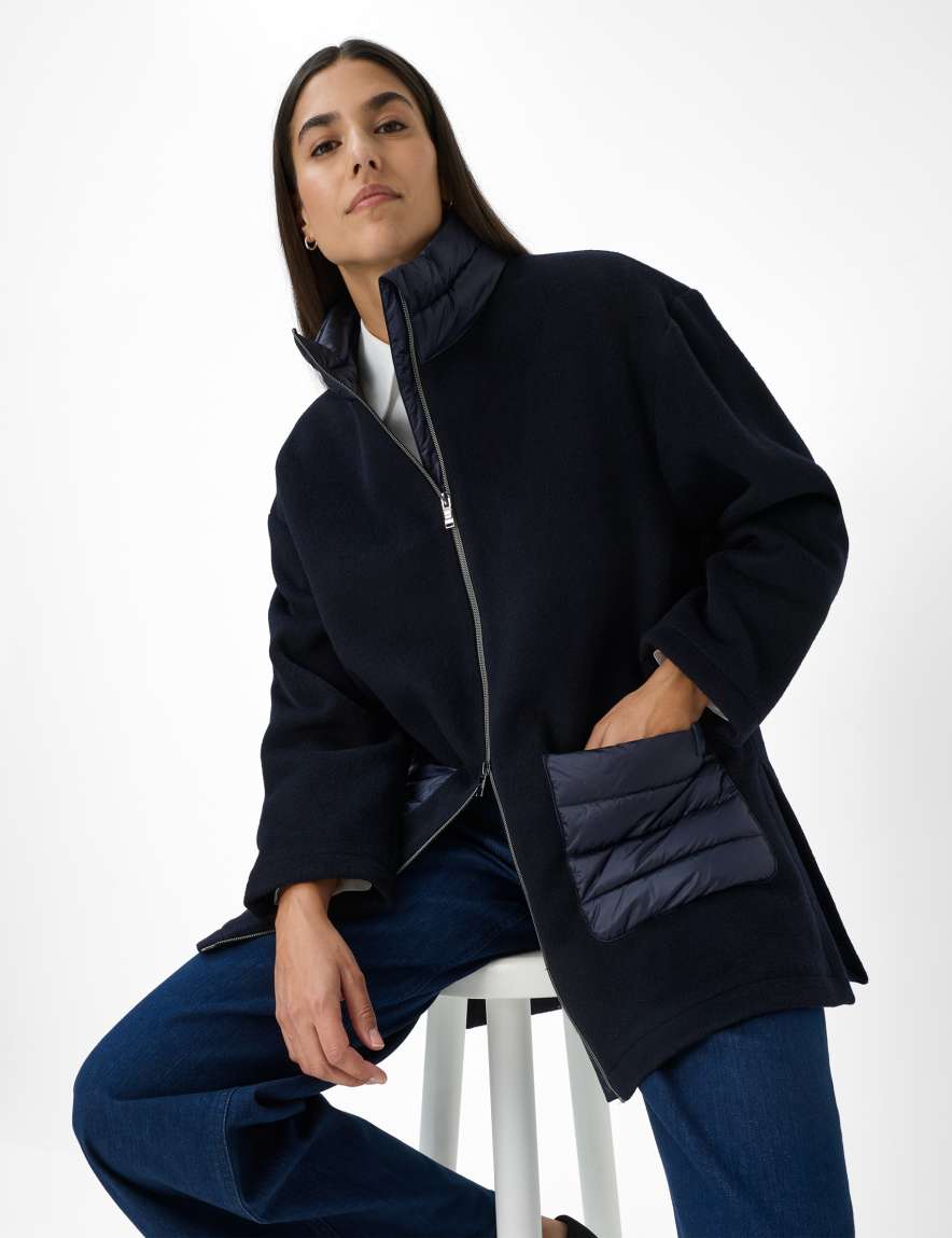 Eurex By Brax Women's Fashion Jackets Style OSAKA Dark Blue