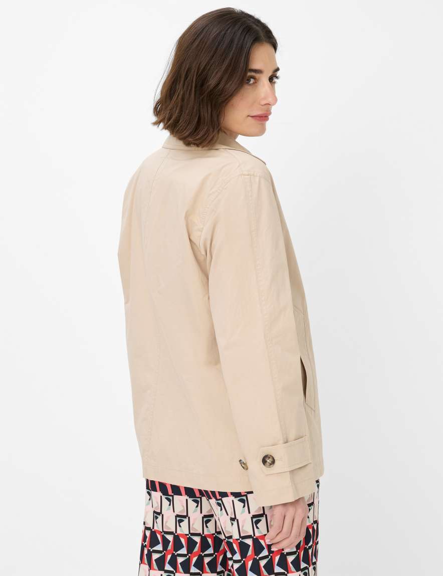 Eurex By Brax Women's Fashion Jackets Style OXFORD Beige ➜ - Buy At Brax