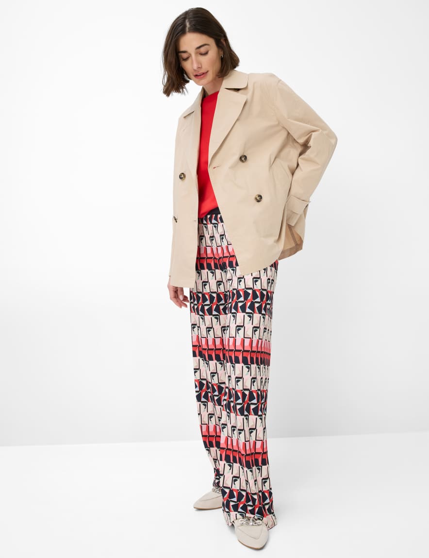 Eurex By Brax Women's Fashion Jackets Style OXFORD Beige ➜ - Buy At Brax