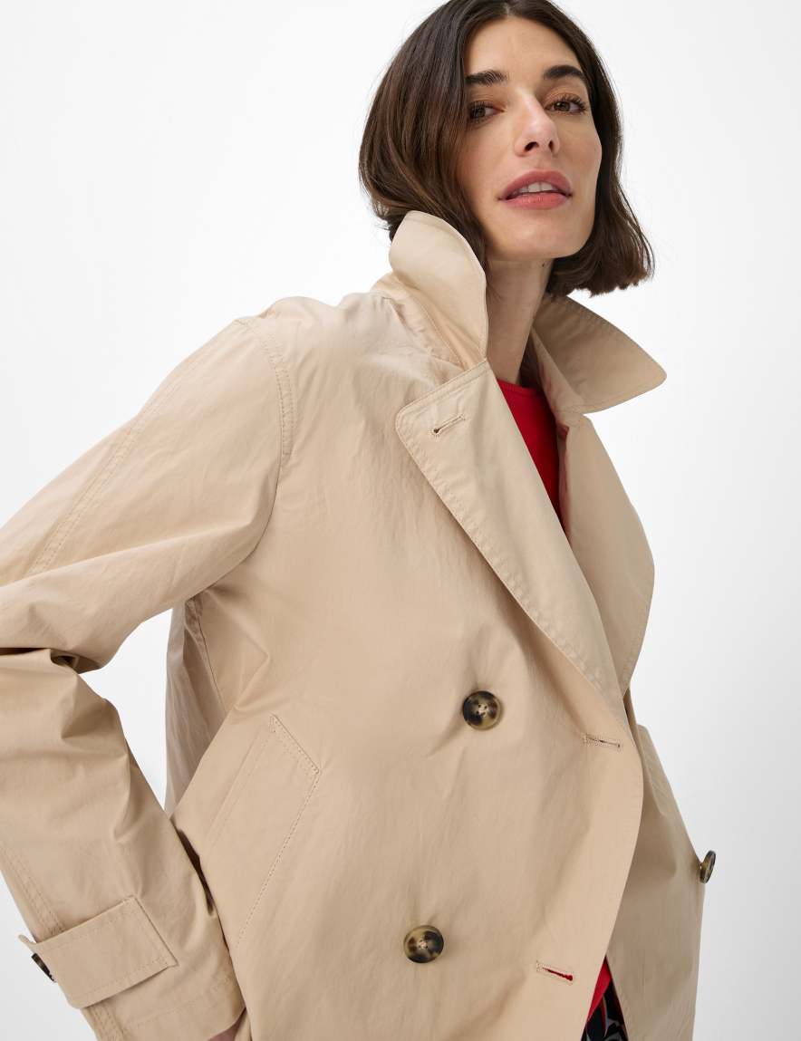 Eurex By Brax Women's Fashion Jackets Style OXFORD Beige ➜ - Buy At Brax