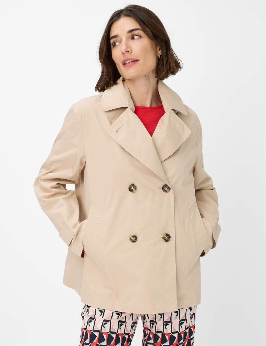 eurex by brax Women's fashion Jackets Style OXFORD Beige ➜ - buy at Brax