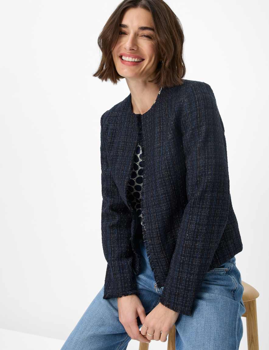 Eurex By Brax Women's Fashion Jackets Style PARIS Dark Blue