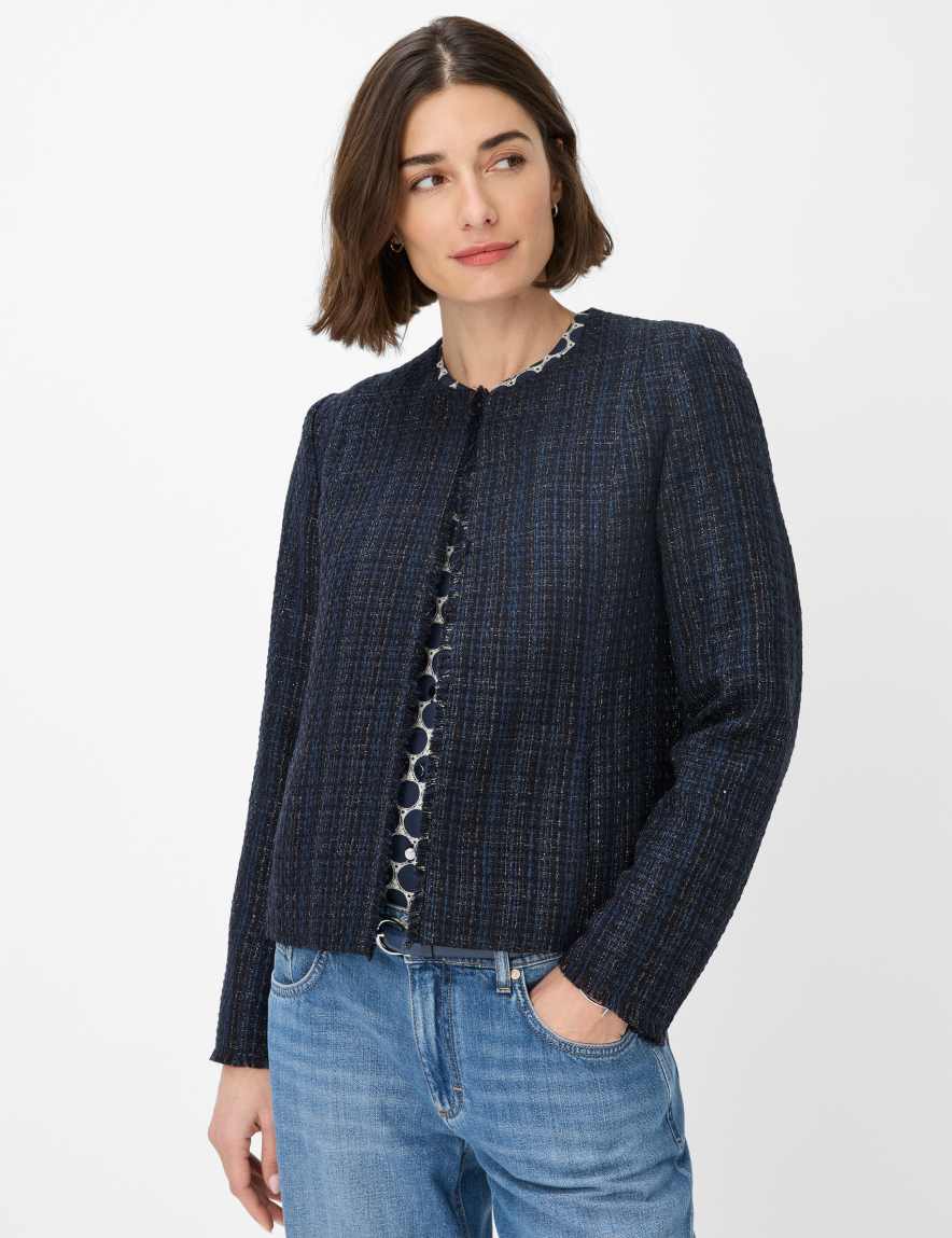 eurex by brax Women's fashion Jackets Style PARIS Dark Blue