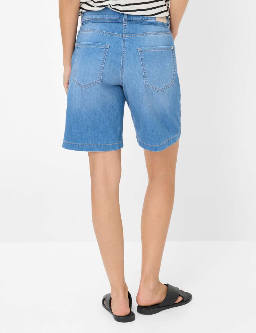 Eurex By Brax Women's Fashion Jeans | Bermudas Style MAINE B Wide Leg