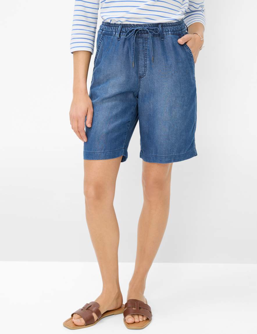 eurex by brax Women's fashion Jeans | Bermudas Style MAINE B Wide Leg