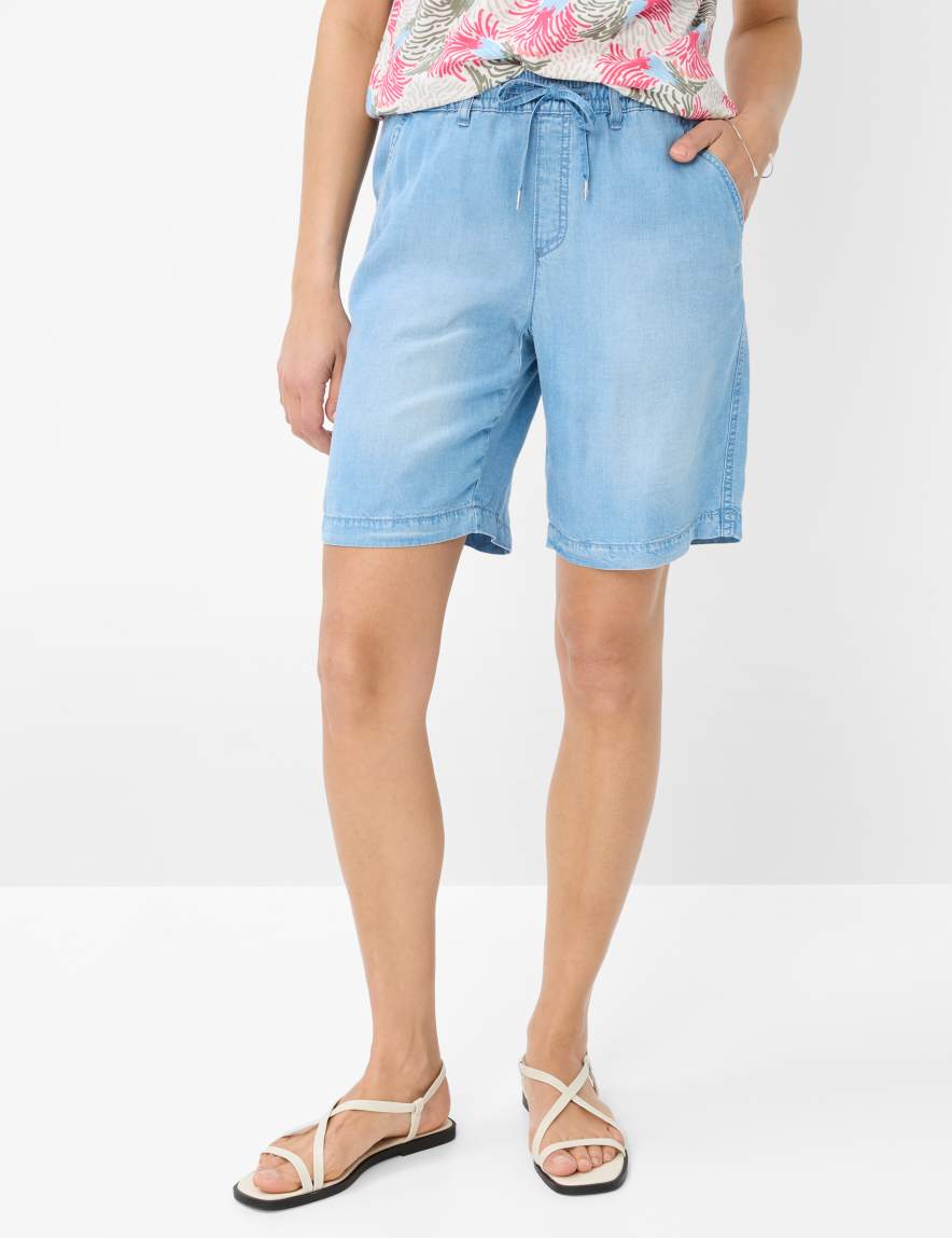 eurex by brax Women's fashion Jeans | Bermudas Style MAINE B Wide Leg