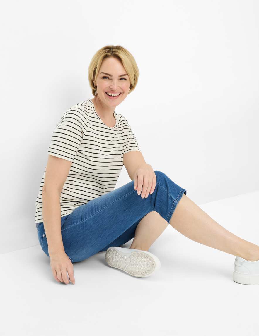 Eurex By Brax Women's Fashion Jeans | Bermudas Style MARY C Regular Fit